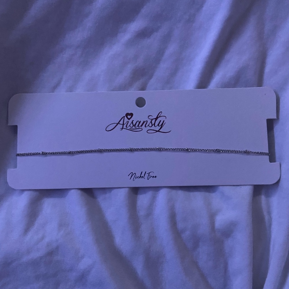 Simple Silver Necklace